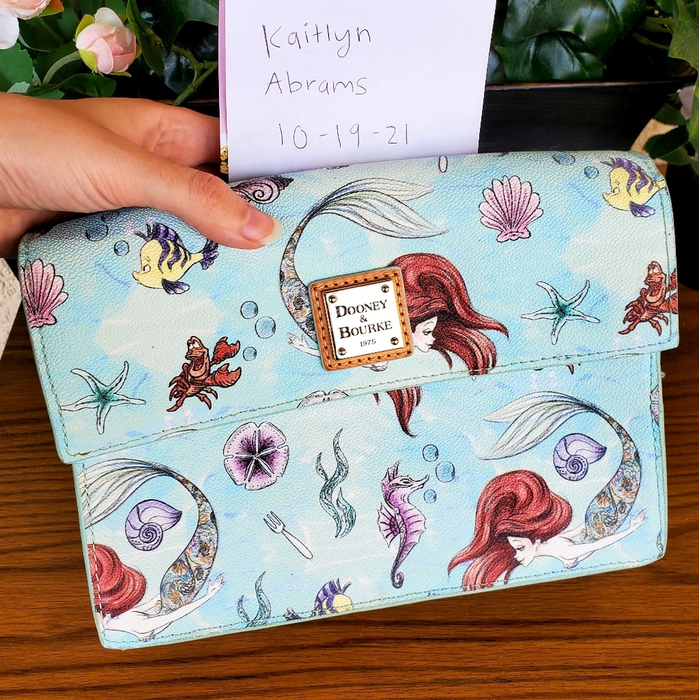Disney Dooney & Bourke Ariel Bag Dream Big Princess Collection